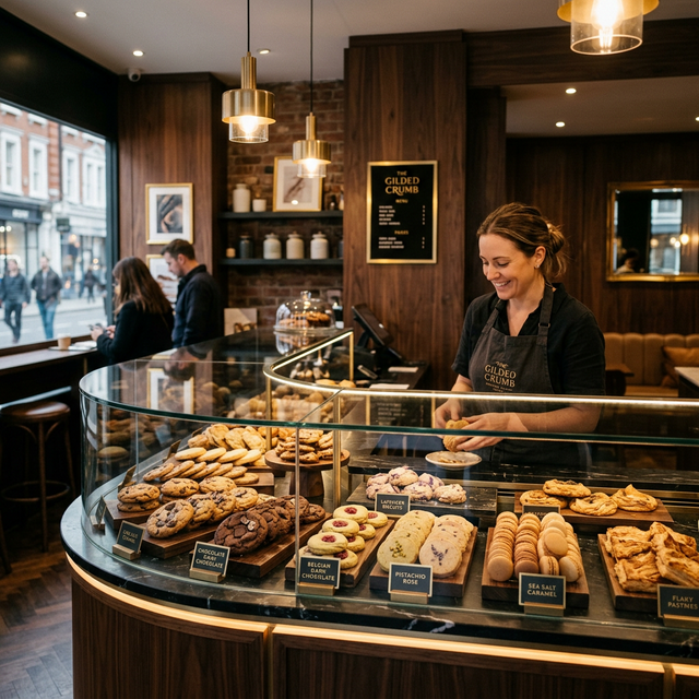 THE COOKIE CLUB Store – Premium Cookies in elegantem Ambiente